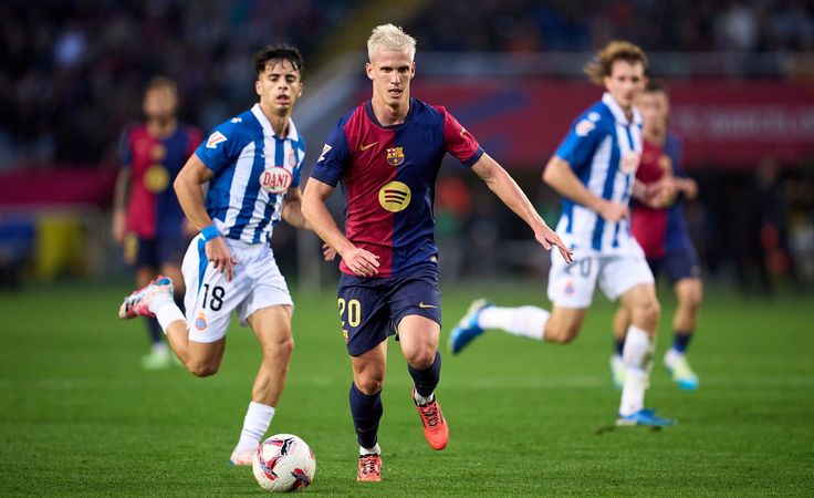 Испания-2024/25. 12-й тур. Барселона - Эспаньол - 3:1. Дани Ольмо