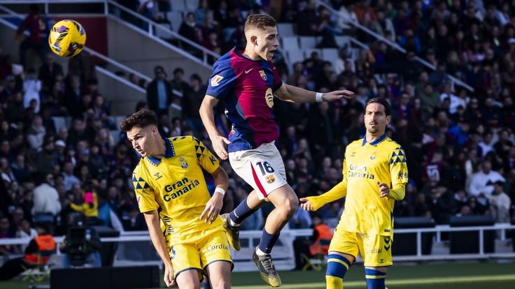 Испания-2024/25. 15-й тур. Барселона - Лас-Пальмас - 1:2