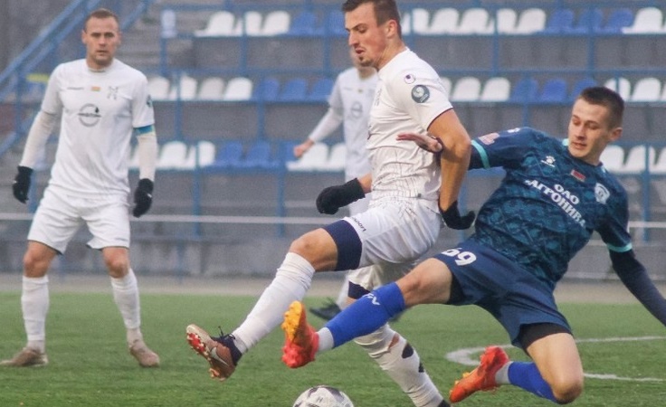 Стыковой матч-2024. Нива - Нафтан - 1:3. Фото ФК "Нива"