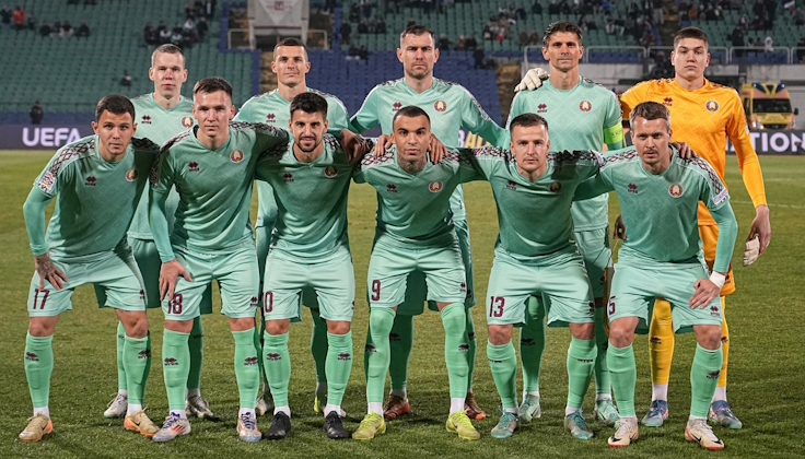 Сборная Беларуси. Фото АБФФ