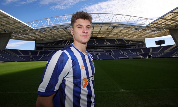 Трофим Мельниченко. Фото FCPorto/Facebook