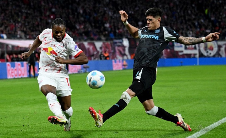 Германия-2024/25. 19-й тур. Лейпциг - Байер - 2:2