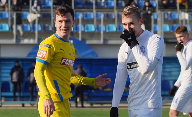 Александр Ануфриев и Денис Гречихо. Фото ФК БАТЭ