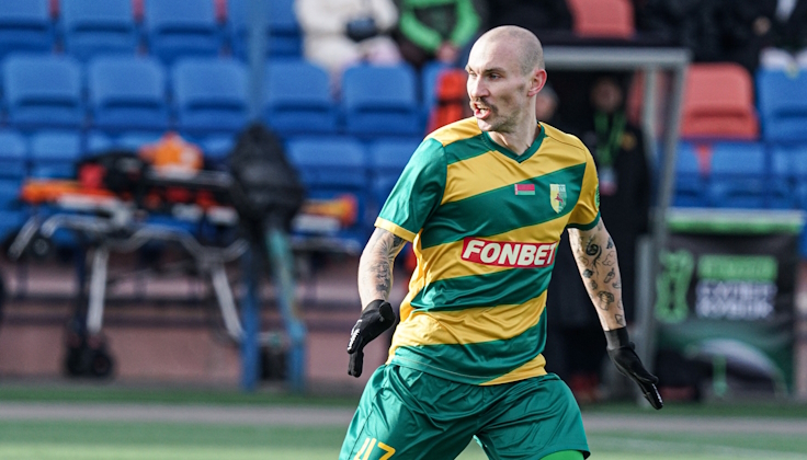 Михаил Козлов. Фото ФК "Неман"