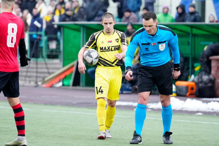 Кубок Беларуси-2024/25. Белшина - МЛ Витебск. Руслан Лисакович. Фото МЛ Витебск