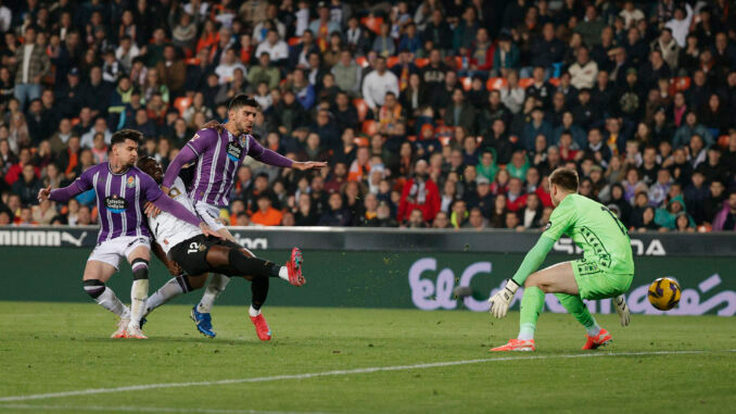 Испания-2024/25. 27-й тур. Валенсия - Вальядолид - 2:1