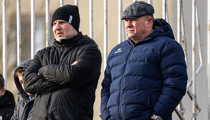 Дмитрий Борисейко и Игорь Ковалевич. Фото ФК "Неман"