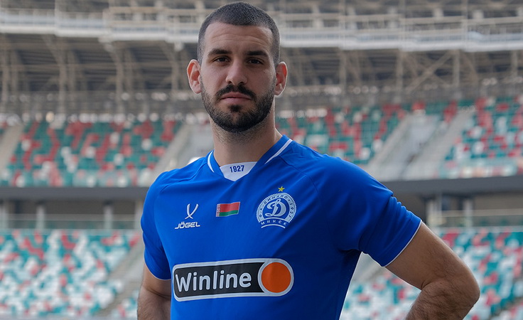 Душан Бакич. Фото ФК "Динамо" (Минск)