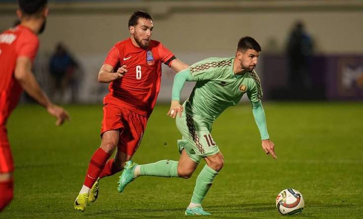 Товарищеский матч. Азербайджан - Беларусь. Фото АБФФ