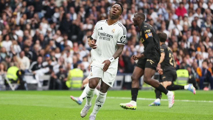 Испания-2024/25. 30-й тур. Реал - Валенсия - 1:2. Винисиус Жуниор не реализовал пенальти