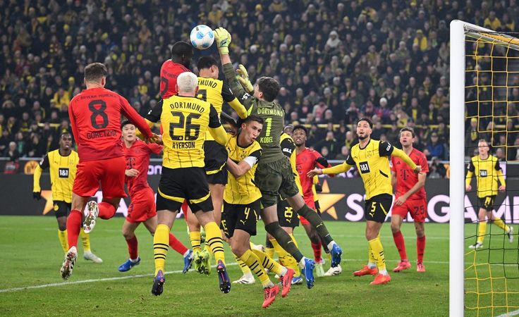 Германия-2024/25. 11-й тур. Боруссия (Дортмунд) - Бавария - 1:1