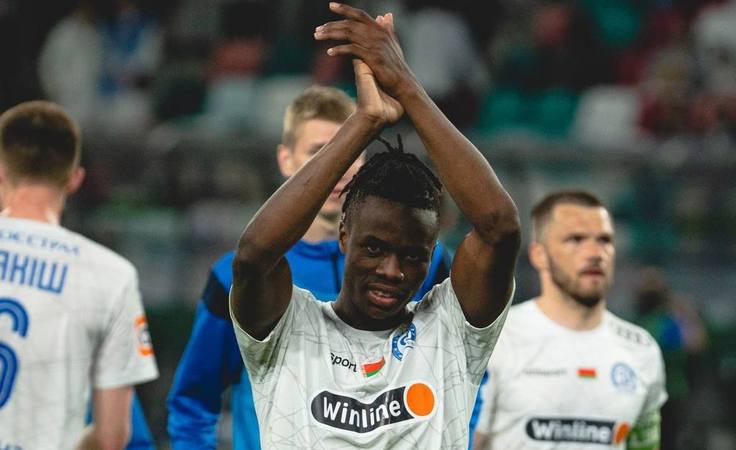 Мустафа Джиме. Фото ФК "Динамо-Минск"