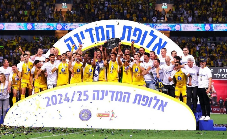 "Маккаби" (Тель-Авив) - чемпион Израиля-2024/25