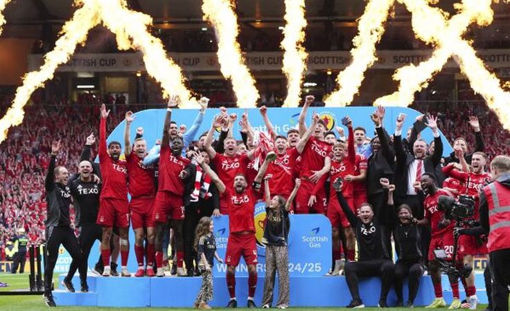 "Абердин" - обладатель Кубка Шотландии-2024/25