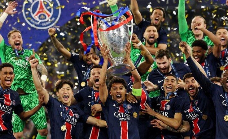 "Пари Сен-Жермен" - победитель Лиги чемпионов-2024/25