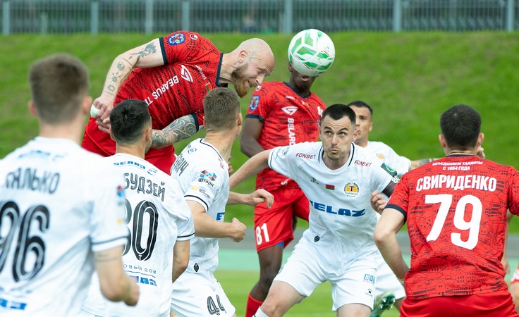 ЧБ-2025. 12-й тур. Минск - Торпедо-БелАЗ - 1:5. Руслан Хадаркевич. Фото ФК "Минск"