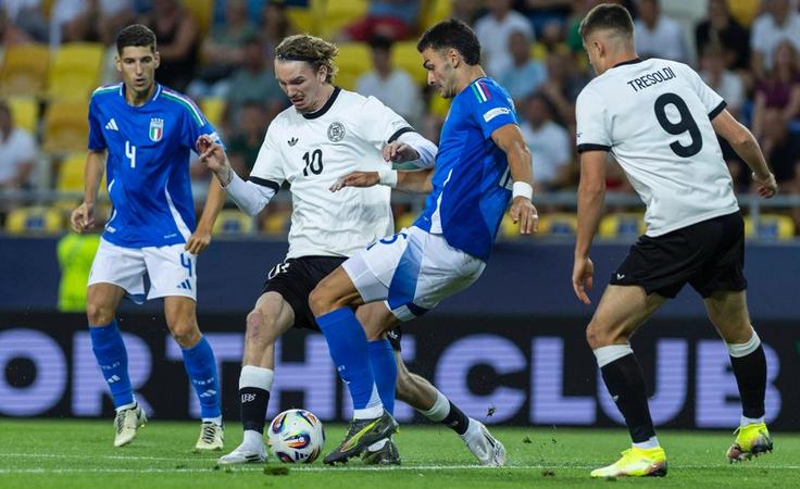 ЕВРО-2025 (U-21), 1/4 финала. Германия - Италия - 3:2 (ОТ)