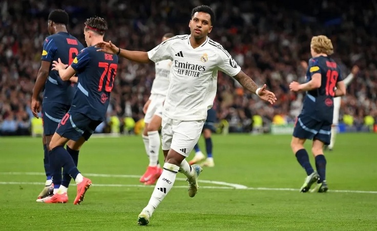 Лига чемпионов-2024/25. Реал Мадрид - Зальцбург - 5:1. Родриго