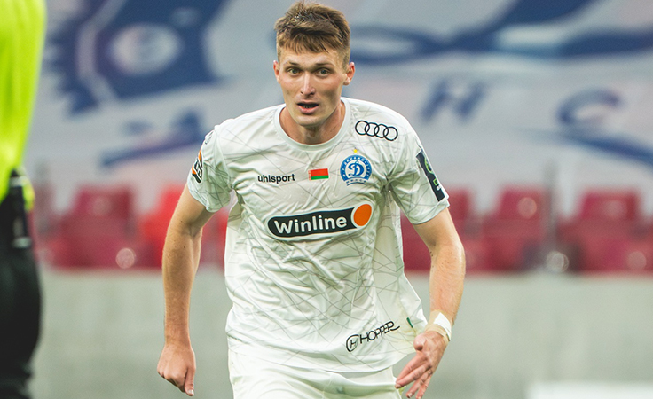 Максим Мякиш. Фото ФК "Динамо" (Минск)