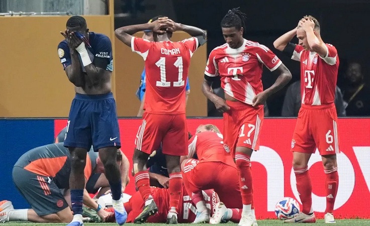 КЧМ-2025. 1/4 финала. "ПСЖ" прошел "Баварию", завершая матч в девятером, Мусиала сломал ногу, "Реал" сыграет с "Боруссией"