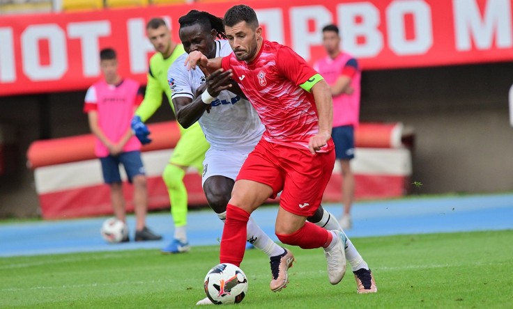 Лига конференций-2025/26. Работнички - Торпедо-БелАЗ. Фото ФК Работнички