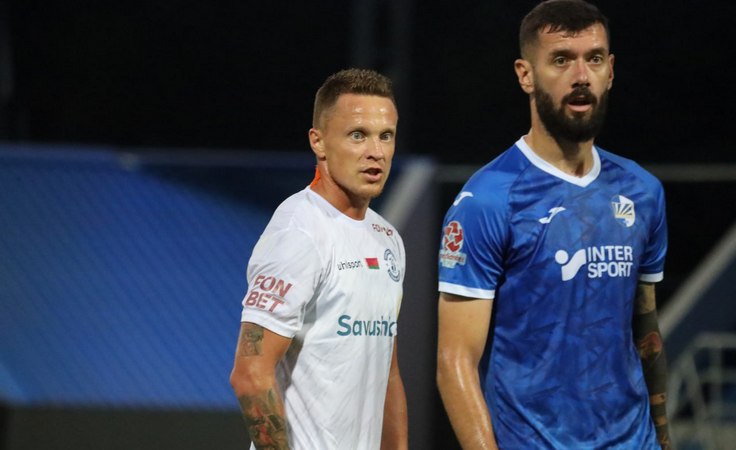 Лига конференций-2025/26. 1-й кв. раунд, ответный матч. Динамо Брест - Сутьеска - 0:2. Артём Быков. Фото ФК "Динамо-Брест"