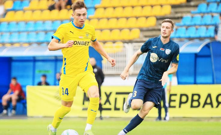 Первая лига-2025. 16-й тур. БАТЭ-2 - Бумпром - 2:3. Кирилл Апанасевич. Фото ФК БАТЭ