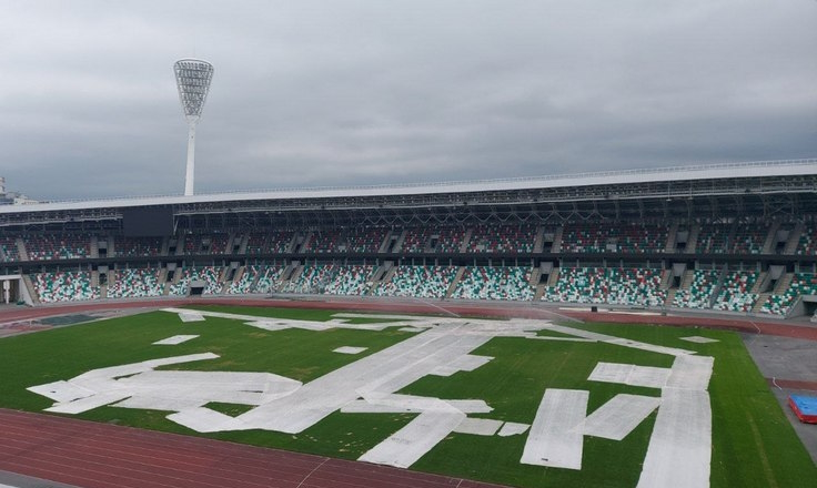 Стадион "Динамо". Поле