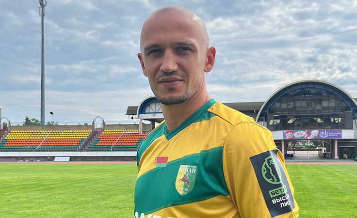 Валон Ахмеди. Фото ФК "Неман"