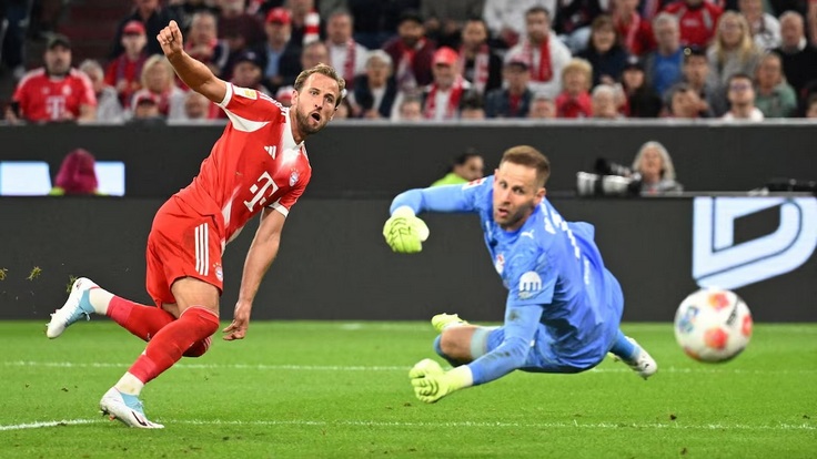 Германия-2025/26. 1-й тур. Бавария - Лейпциг - 6:0. Харри Кейн