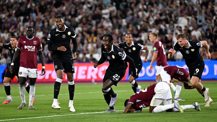 Англия-2025/26. 2-й тур. Вест Хэм - Челси - 1:5