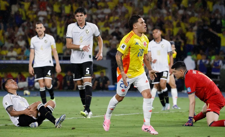 ЧМ-2026. Квалификация. Южная Америка. 17-й тур. Колумбия - Боливия - 3:0