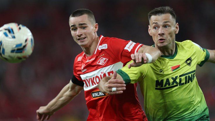 "Спартак" (Москва) - "МЛ Витебск". Фото - "СЭ"