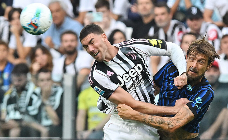 Италия-2025/26. 4-й тур. Ювентус - Интер - 4:3. Душан Влахович и Франческо Ачерби