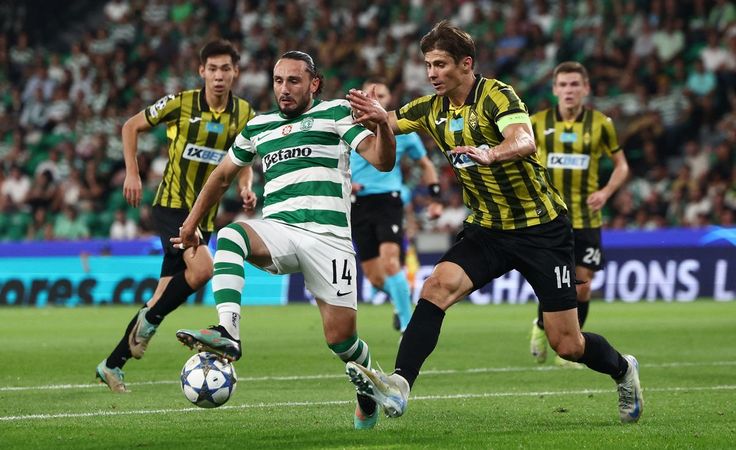 Лига чемпионов-2025/26. 1-й тур. Спортинг - Кайрат. Александр Мартынович