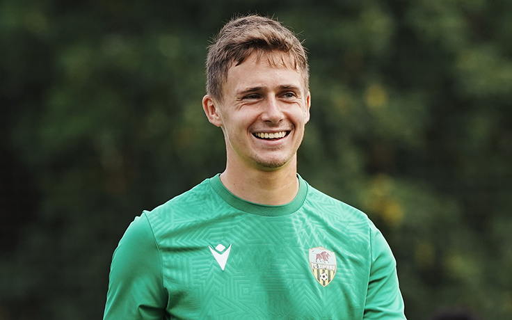 Тимофей Шарковский. Фото ФК "Зимбру"