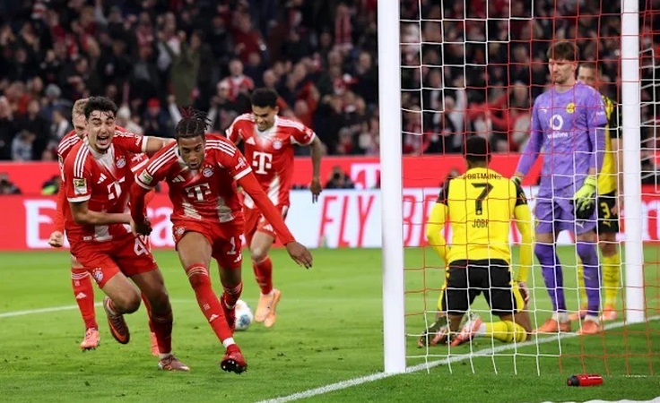 Германия-2025/26. 7-й тур. Бавария - Боруссия Дортмунд - 2:1. Майкл Олисе