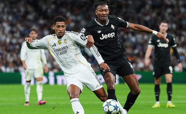 Лига чемпионов-2025/26. 3-й тур. Реал - Ювентус - 1:0. Джуд Беллингем и Хефрен Тюрам