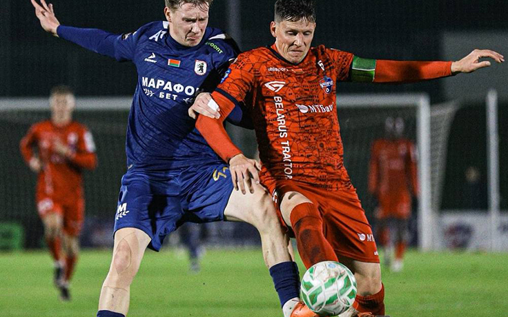 ЧБ-2025. Минск - Сморгонь. Максим Будько и Эдуард Жевнеров. Фото ФК "Сморгонь"