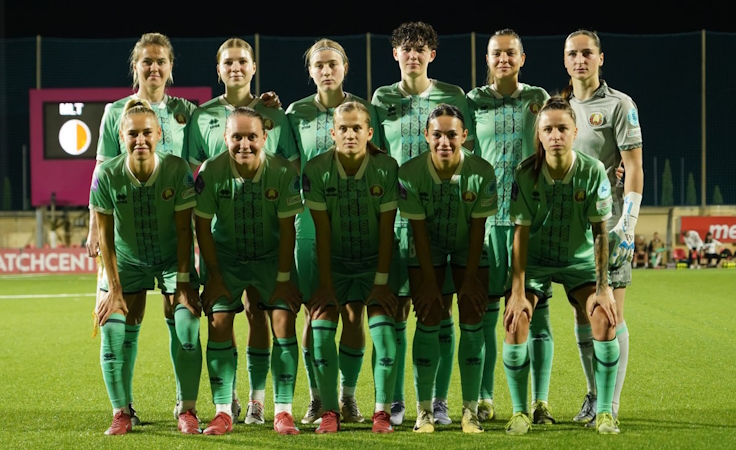 Женская сборная Беларуси. Фото АБФФ