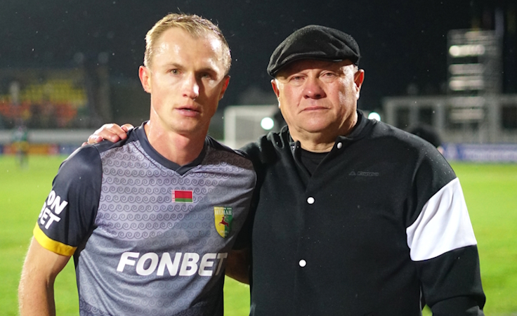 Андрей Якимов и Игорь Ковалевич. Фото "Неман"