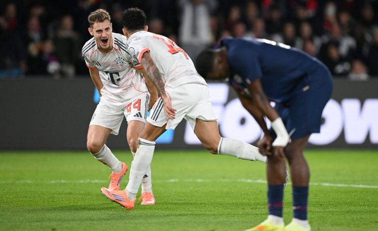 Лига чемпионов-2025/26. 3-й тур. Пари Сен-Жермен - Бавария - 1:2