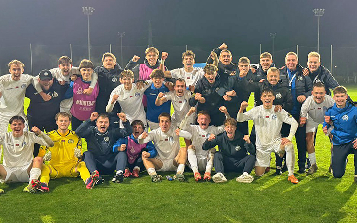 Юношеская лига УЕФА. Лудогорец - Динамо (Минск). Фото ФК "Динамо" (Минск)