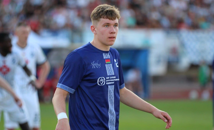 Артем Соколовский. Фото ФК "Слуцк"