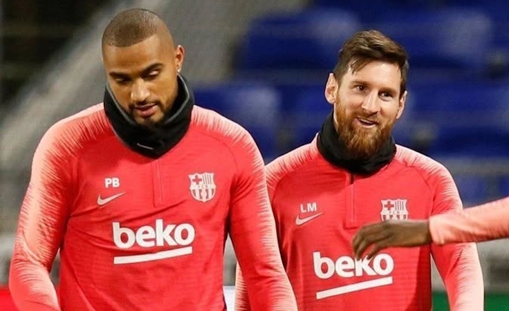 Кевин-Принс Боатенг и Лионель Мессии