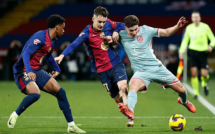 Чемпионат Испании. Атлетико - Барселона