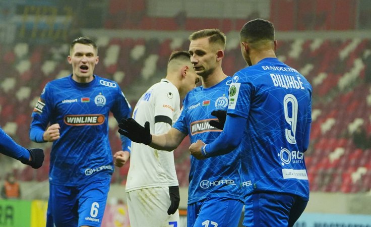 Betera-Кубок Беларуси, 1/8 финала. Динамо Мн - Витебск - 1:1 (пен. 4-2). Иван Бахар. Фото ФК "Динамо-Минск"