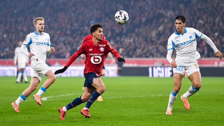 Франция-2025/26. 15-й тур. Лилль - Марсель - 1:0