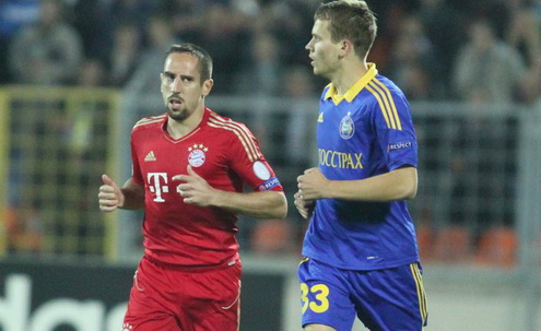 Франк Рибери и Денис Поляков