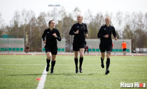 Белоруссая женская бригада судей